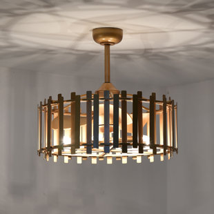 HOME ACCESSORIES INC 26'' Ceiling Fan with Light Kit