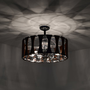 HOME ACCESSORIES INC 19'' Ceiling Fan with Light Kit