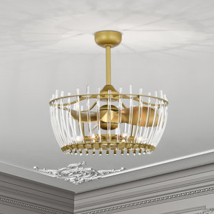 HOME ACCESSORIES INC 19'' Ceiling Fan with Light Kit