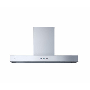 XO Appliance 42" Steel 600 CFM Convertible Island Range Hood