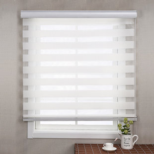 SYMPLE STUFF Sheer Pleated Shade