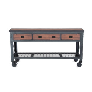 DURAMAX BUILDING PRODUCTS 72'' W Wood Top Workbench with Wheels