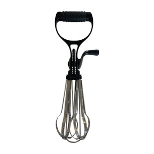 FOX RUN BRANDS Fox Run Manual Egg Beater Black, Medium