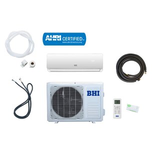 AUX 12000 BTU Ductless Mini Split Air Conditioner for 600 Square Feet with Heater and Remote Included