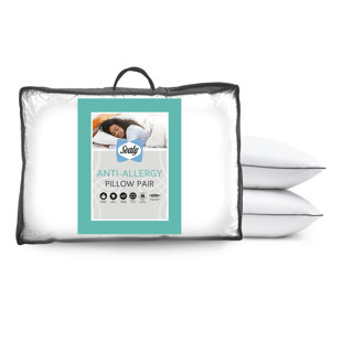 SEALY UK Sealy 2 Piece Anti Allergy Pillow (Set of 2) (Set of 2)
