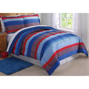 LAURA HART Sebastian Stripe 2 - Piece Comforter Set