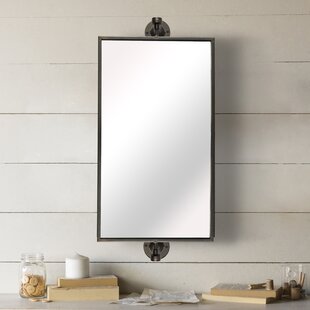 AMERICAN MERCANTILE METAL MIRROR RECTANGLE