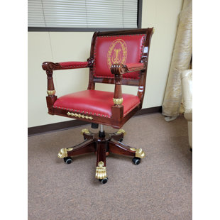INFINITY FURNITURE IMPORT Authentic Leather Office Chair