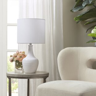 HAMPTON HILL Celine Textured Ceramic Table Lamp