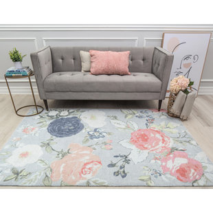 ISAAC MIZRAHI NEW YORK Eloise Contemporary Blossoming Beauty Area Rug