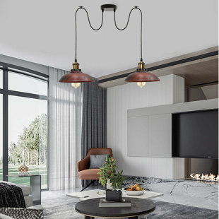 LONGSHORE TIDES Kuppel-Pendelleuchte 2-flammig Hinkle