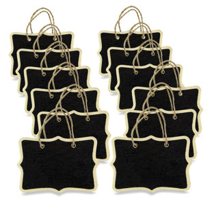 THE PARTY AISLE™ Wood Chalkboard (Set of 12)