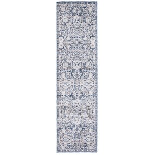 Lauren Ralph Lauren Warren Power Loomed, Polyester, Light Blue / Ivory Area Rug