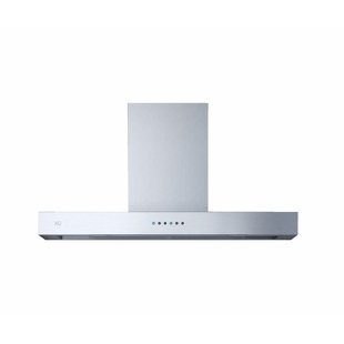 XO Appliance 48" Stainless Steel 600 CFM Convertible Wall Range Hood with Mesh Filter