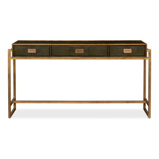 SARREID LTD Shagreen 64'' Console Table