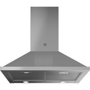 BERTAZZONI 30" 600 CFM Ducted Wall Mount Range Hood in Stainless Steel