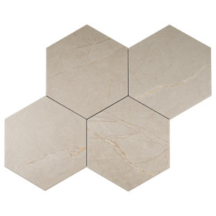 SUPREME TILE Elegance 7.7" x 8.9" Porcelain Wall & Floor Tile