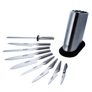 Global Knives Classic 10 Piece Knife Block Set