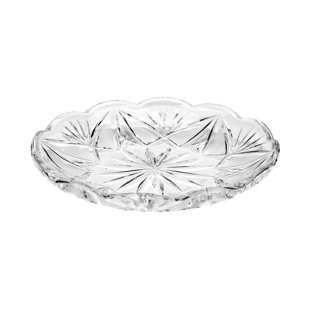 PROMASTER GIFTS Neman S10385/154 4.5-Inch Crystal Saucer, Made In Belarus