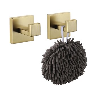 KOKOSIRI Robe Hook Wall Mounted (Set of 2)