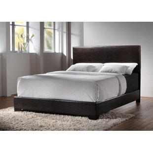 CDECOR HOME FURNISHINGS Clara Vegan Leather Standard Bed