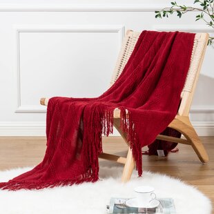 BATTILO HOME Knitted Throw Blanket