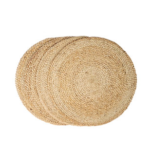 KORISSA Katte Jute Round Placemat (Set of 4)