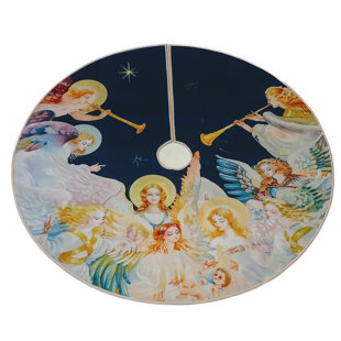 ARTZTEX Angels on High Tree Skirt