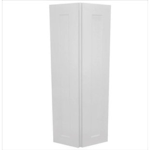 L&C CABINETRY Recessed Panel 12'' W Painted Plywood Standard Wall Cabinet Ready-to-Assemble