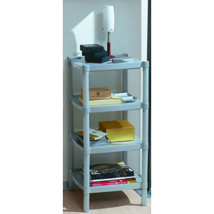 SANA ENTERPRISES 15.5'' W Plastic Height -Adjustable Shelving Unit And Storage Rack