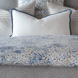 THOM FILICIA HOME COLLECTION BY EASTERN ACCENTS Marvel Modern & Contemporary Cotton Geometric Shapes Duvet Cover
