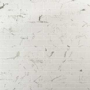 IVY HILL TILE Saroshi 11.41 in. x 11.69 in. Matte Porcelain Marble Look Floor & Wall Mosaic Tile(0.92 Sq.Ft./Each)