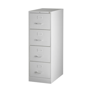 COMMCLAD 18'' Wide 4 -Drawer Steel File Cabinet
