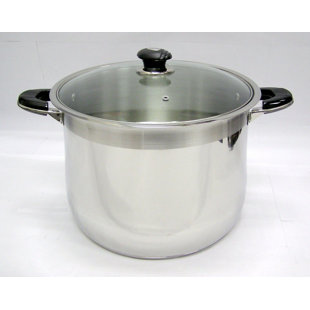 Prime Pacific 10 Quarts Stainless Steel Stock Pot