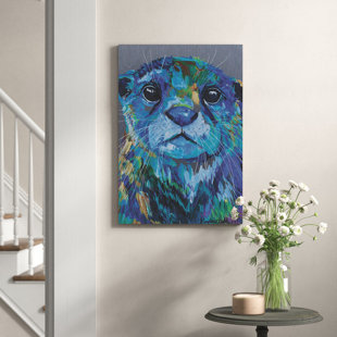 VIV + RAE Otter by Lindsey Dahl - Painting on Canvas