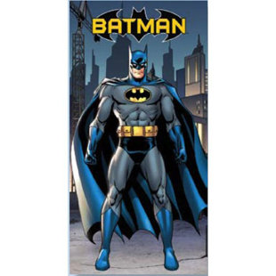 CROVER Batman Cotton Beach Towel