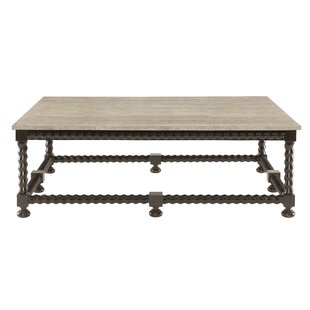 BERNHARDT Cordova Stone Top Coffee Table