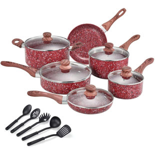 CS KOCHSYSTEME 16 - Piece Non-Stick Aluminum Cookware Set