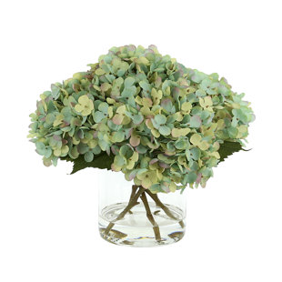 KELLY CLARKSON HOME Faux Hydrangea Arrangement in Vase