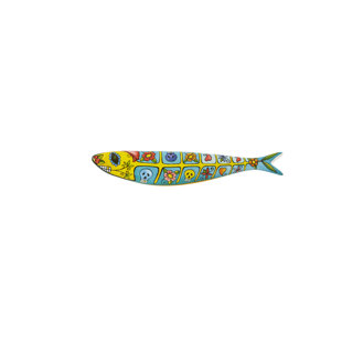 BORDALLO PINHEIRO Sardine Coastal Nautical & Beach Wall Decor on Earthenware