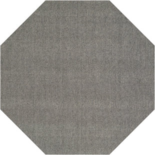 BAYOU BREEZE Acevevo Hand Hooked Wool Ash Area Rug