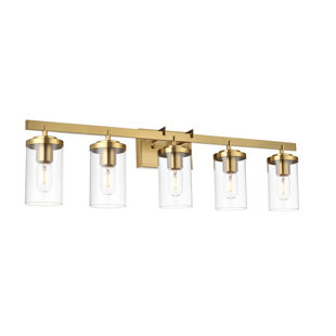 EVERLY QUINN Carmen 5 - Light Dimmable Vanity Light