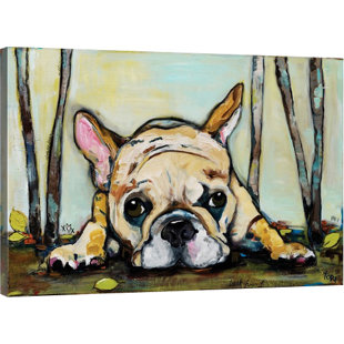 GREAT BIG CANVAS 'French Bulldog Print