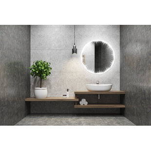 AQUADOM Flat LED Wall Mirror
