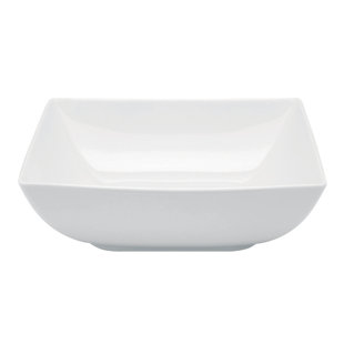 VISTA ALEGRE Carré White 7.52'' Porcelain China Appetizer Plate (Set of 4)