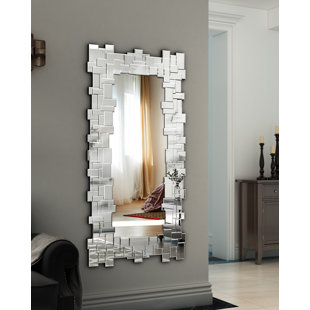 KOHROS Glass Flat Wall Mirror