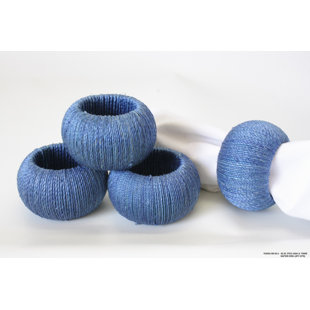 DESTI DESIGN Abaca Rope Napkin Ring (Set of 4)