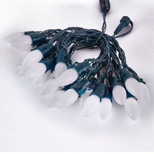 POLYGROUP TRADING LTD Lumations Twinkly Smart C7 Smooth Fogged Lights (Set of 2)