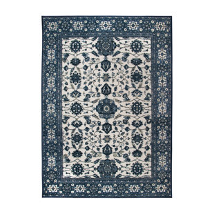 MY MAGIC CARPET Flatweave Floral Rug