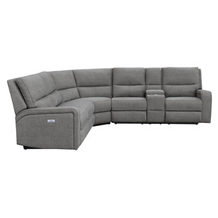 HOKKU DESIGNS Adore 3 - Piece Upholstered Reclining Sectional